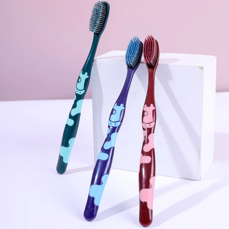 三笑美洁牙刷4支8支10支20支30支高品质家用超细软毛牙刷家庭装