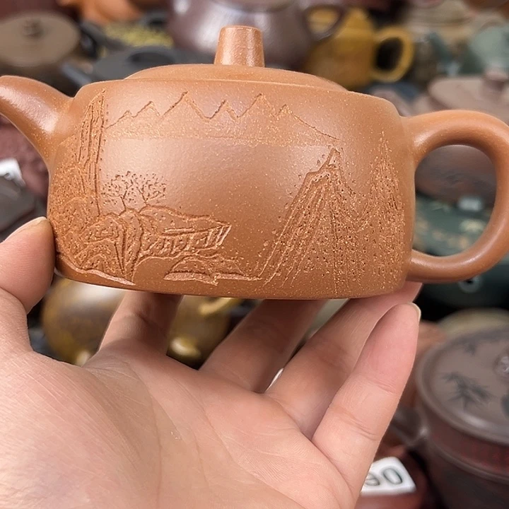 茶壶紫砂紫砂微瑕