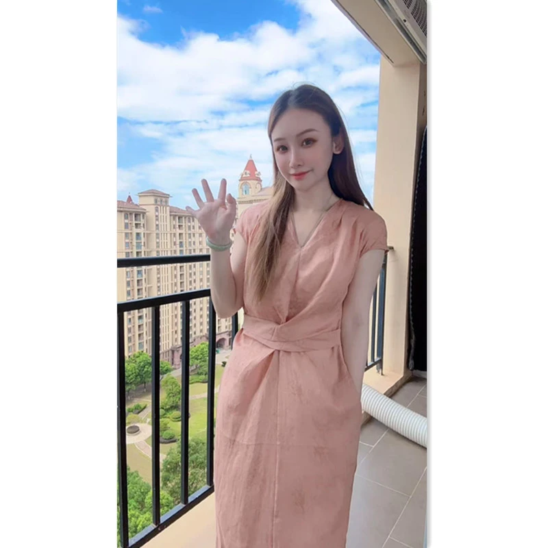 Z9986气质显瘦修身连衣裙 1