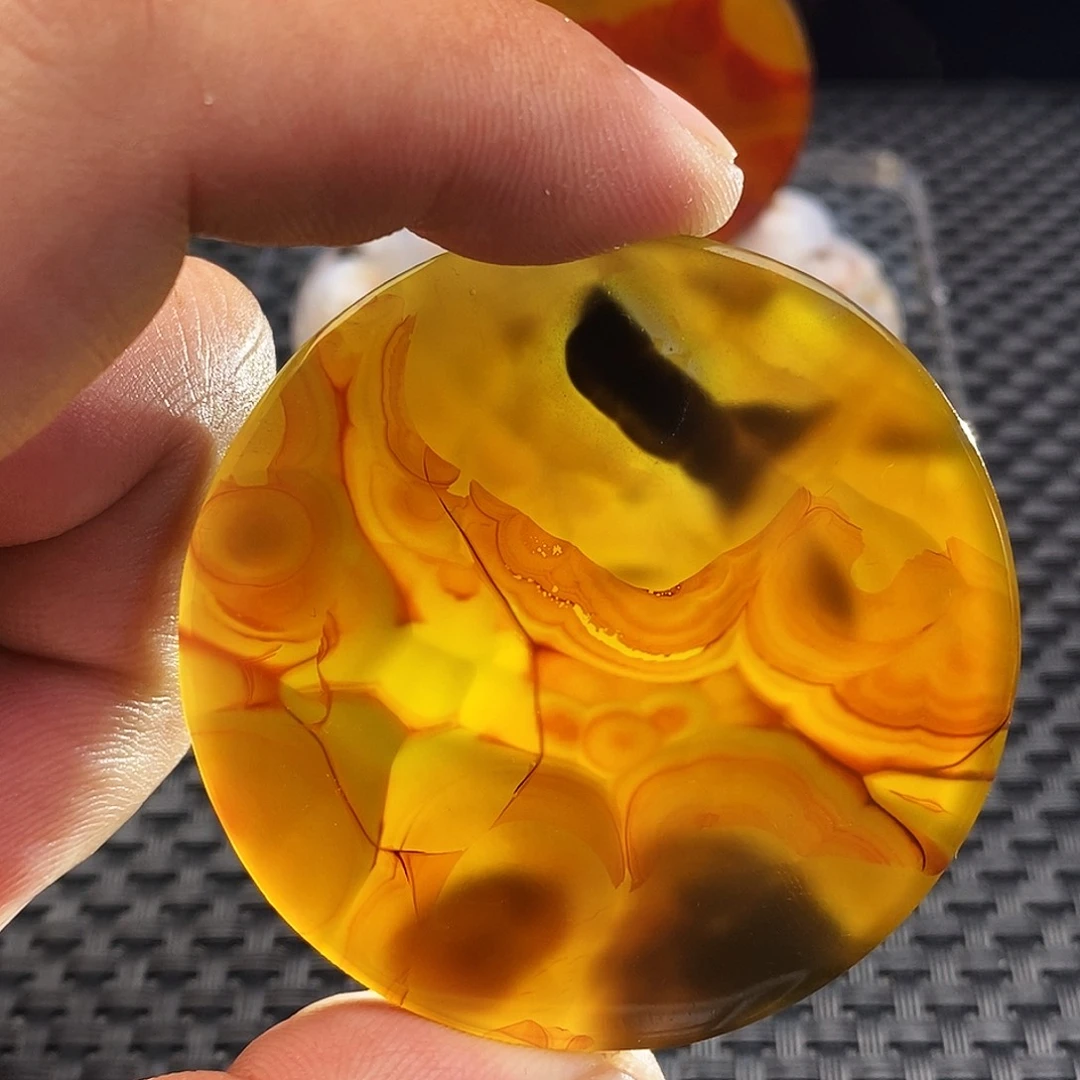 玛瑙/玉髓未镶嵌吊坠(不含链)64