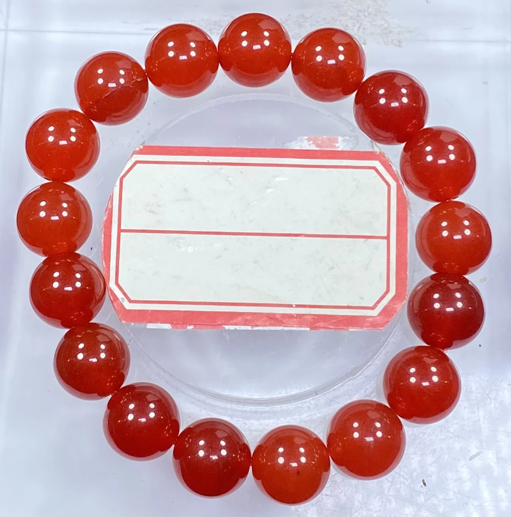 玫红色12mm手串发一条C98