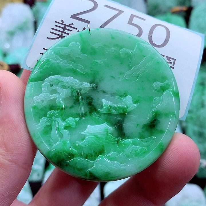 吊坠(不含链)未镶嵌翡翠