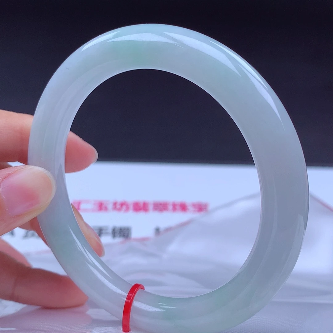 翡翠未镶嵌手镯手镯001430