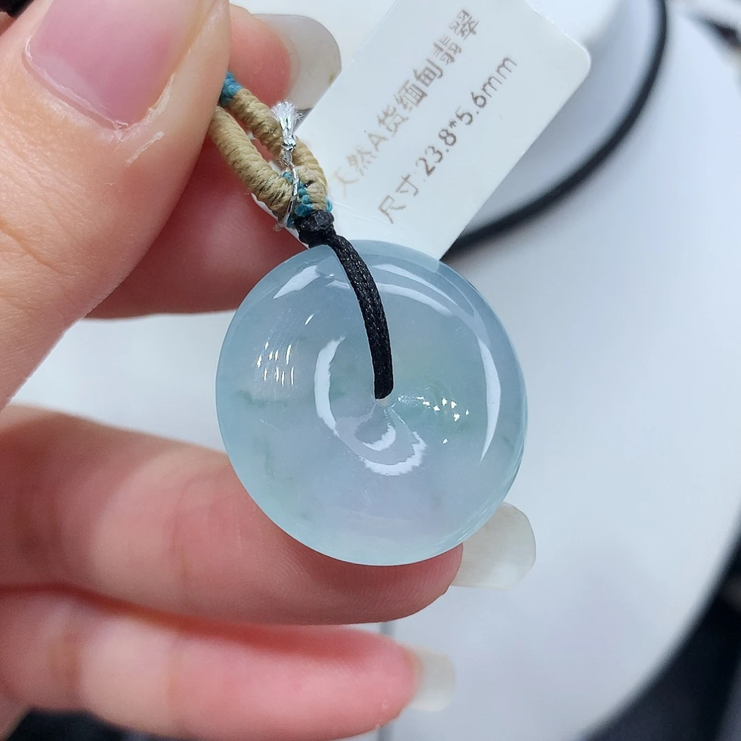 翡翠未镶嵌胸饰翡翠12，23.8/5.6