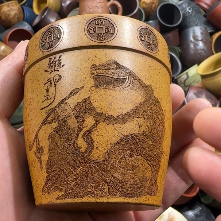 茶杯紫砂全手工制作工艺