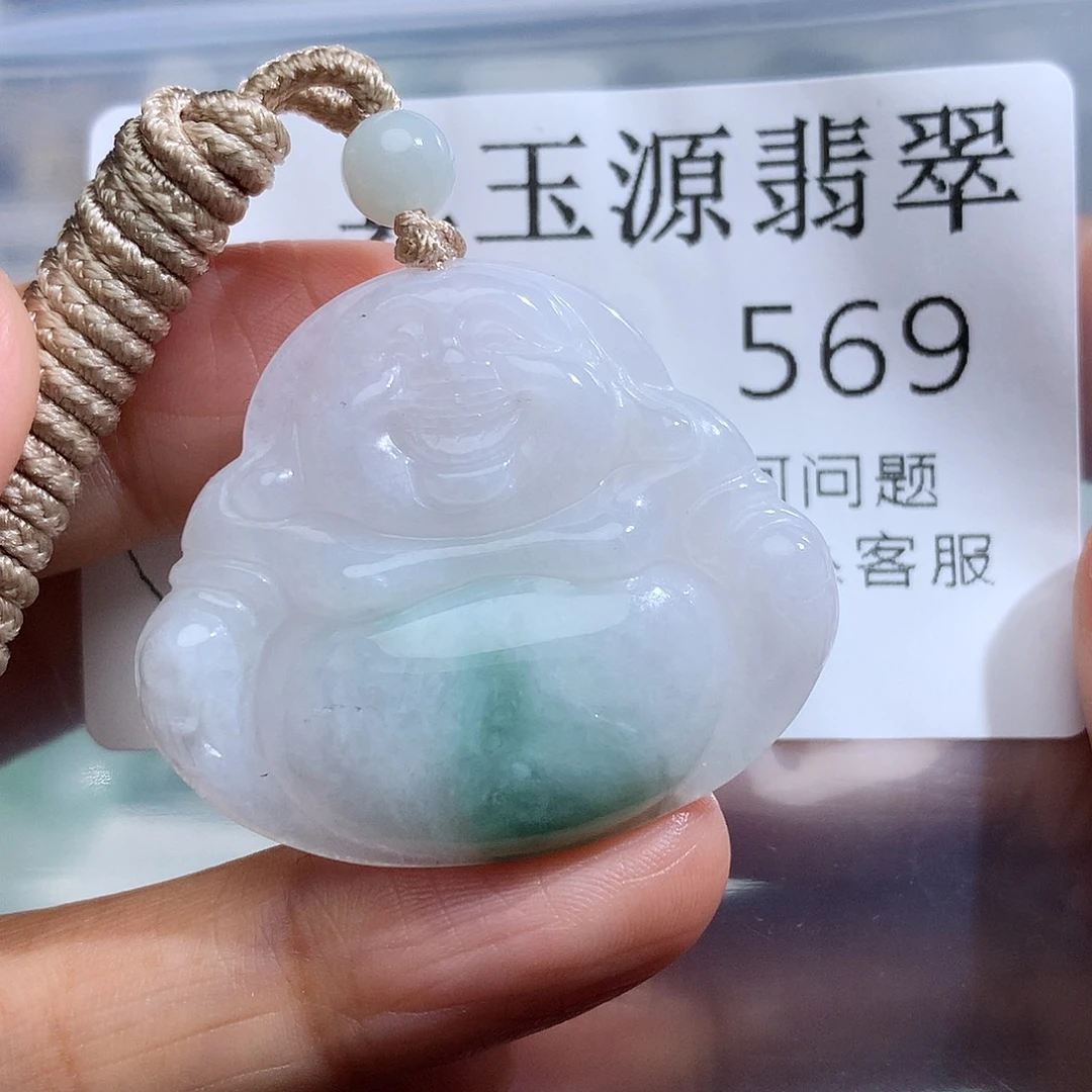 翡翠未镶嵌颈饰569