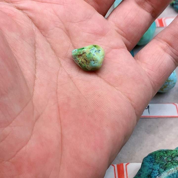 绿松石未镶嵌吊坠(不含链)