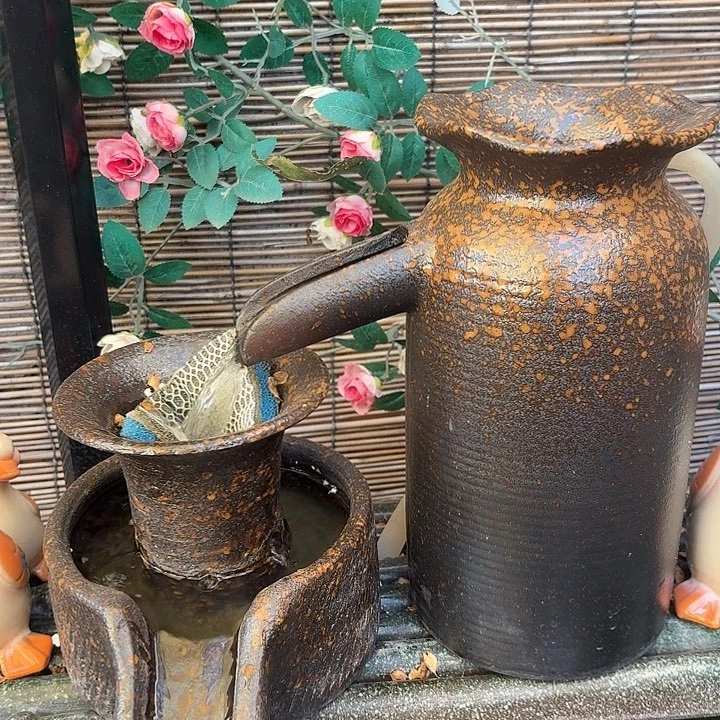 粗陶口径13/27，13/15/15➕10W水泵➕水管➕过滤棉