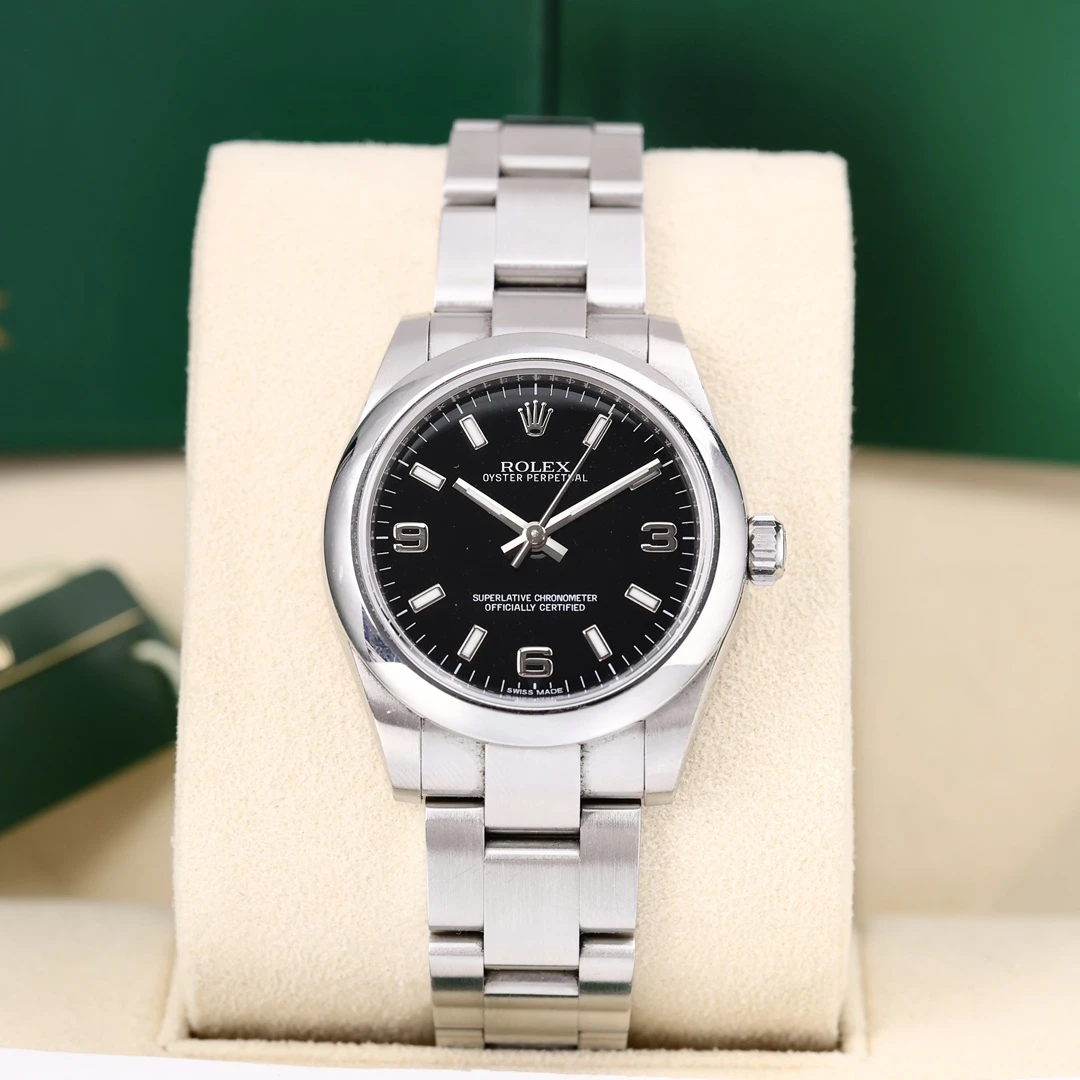 95新 Rolex/劳力士 177200 黑盘 31mm 2016年保卡