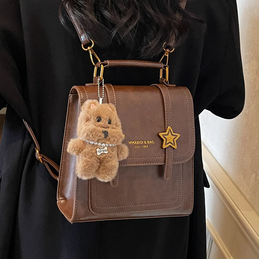 【奥莱清仓】大学生旅行双肩包女式2025新款复古高级感书包通勤背