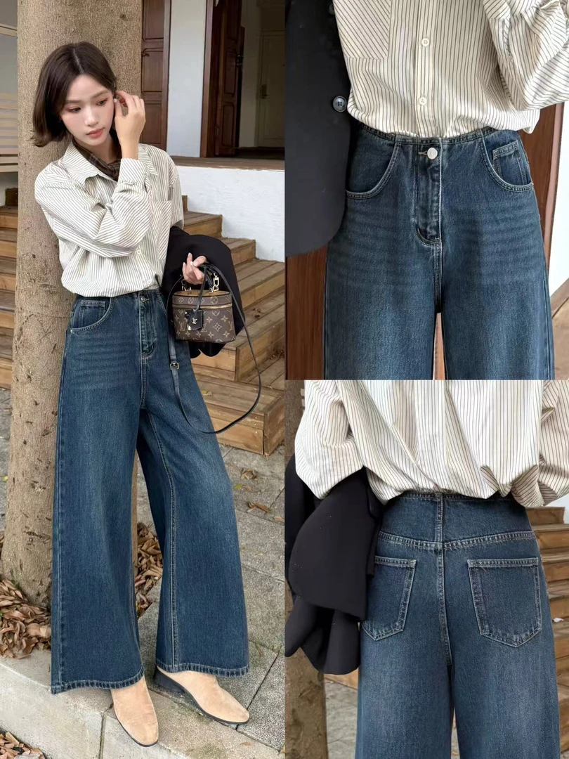 （燕子)扣号链接仔看到什么就是什么2025秋冬季新款女款牛仔裤