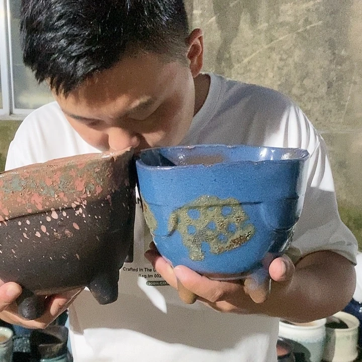 紫砂花盆口17高15福利