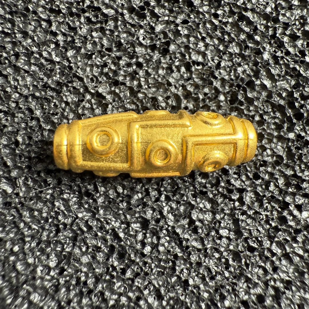 足金999【0.5】小天珠（不 包 邮）黄金小配件