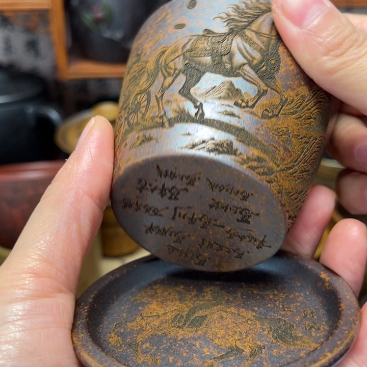 紫砂茶杯宜兴紫砂茶具正品