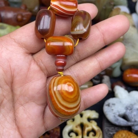 玛瑙/玉髓未镶嵌颈饰71