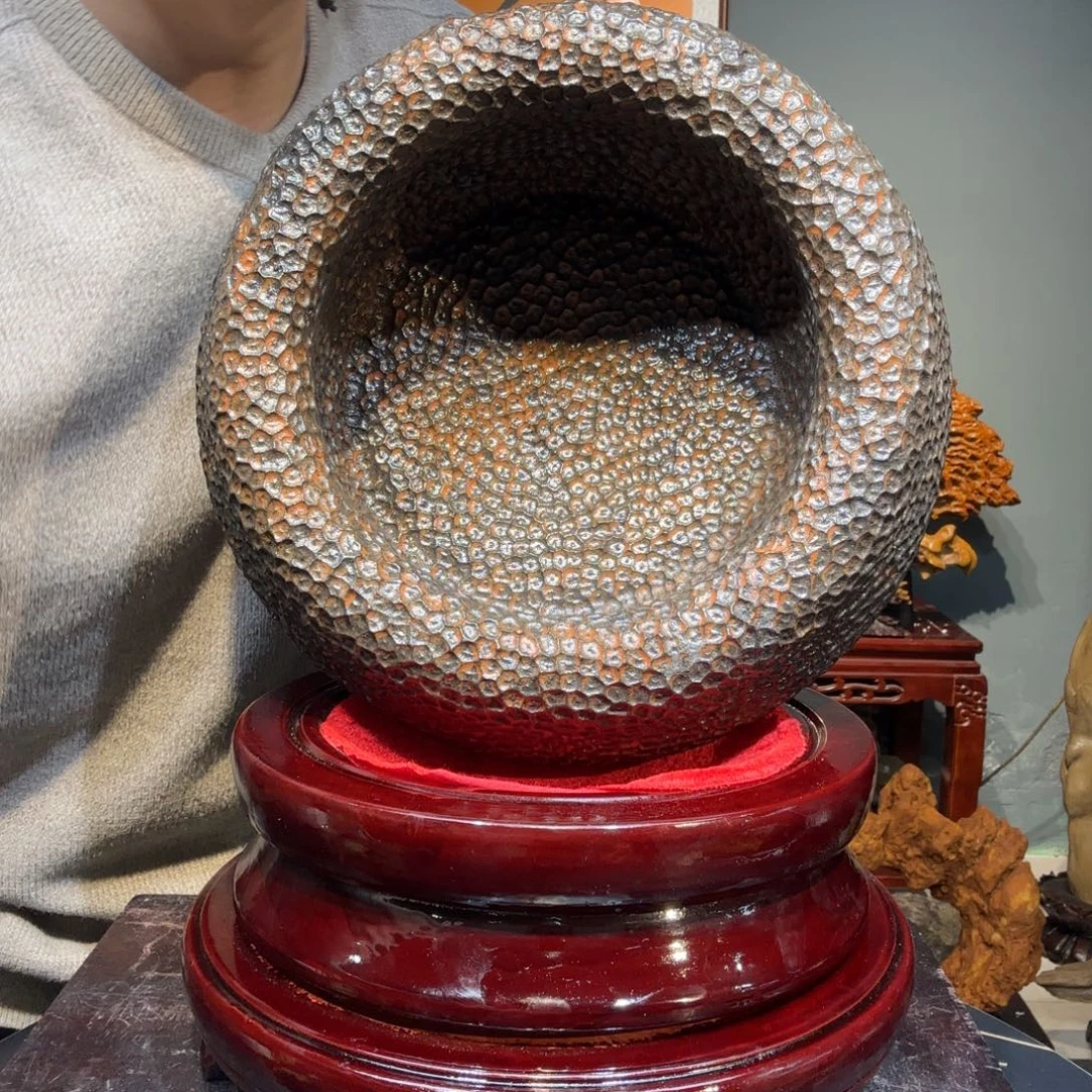 丰***贸蜂窝石奇石聚宝盆