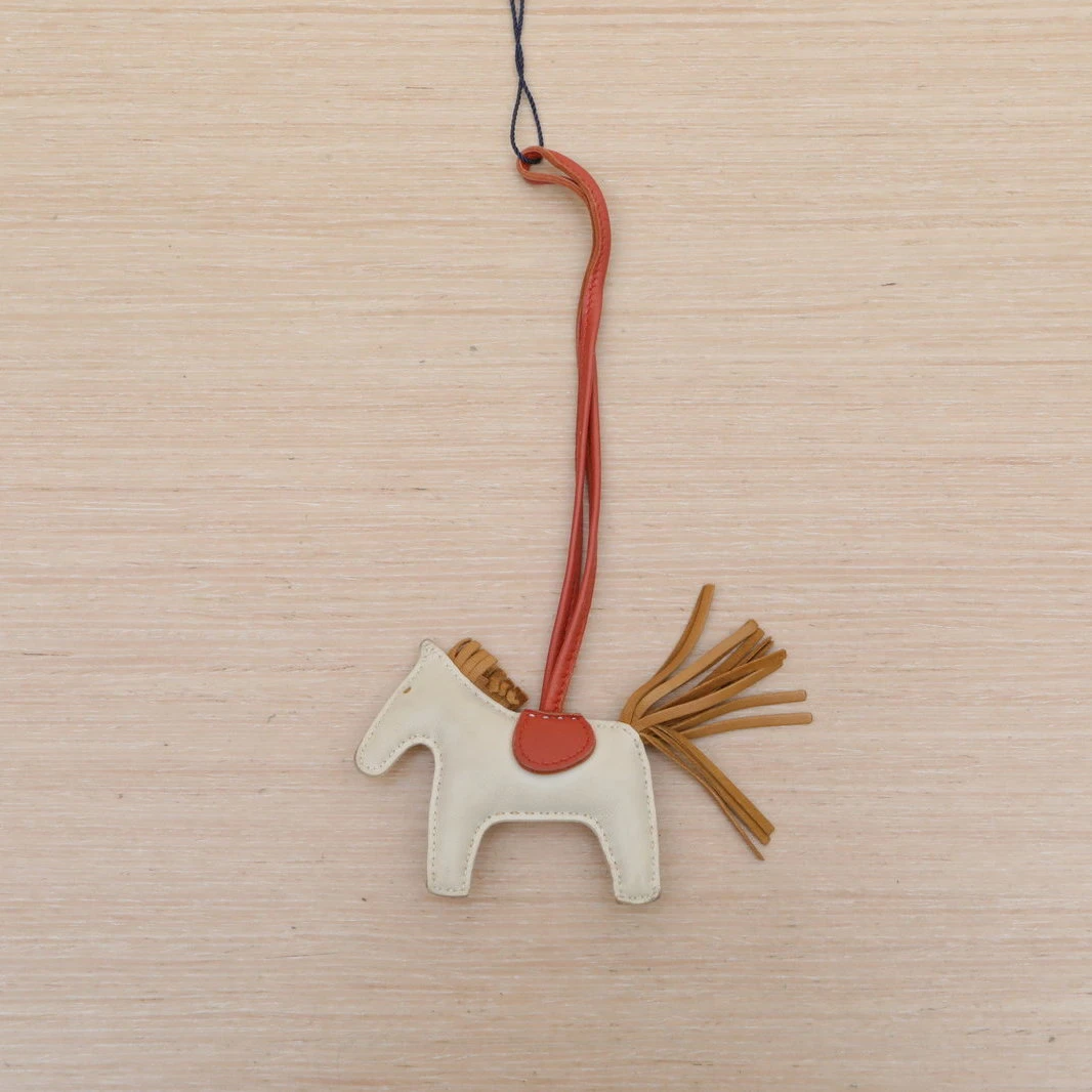 95新 Hermes/爱马仕 【念念】rodeo小号小马挂件 皮革S