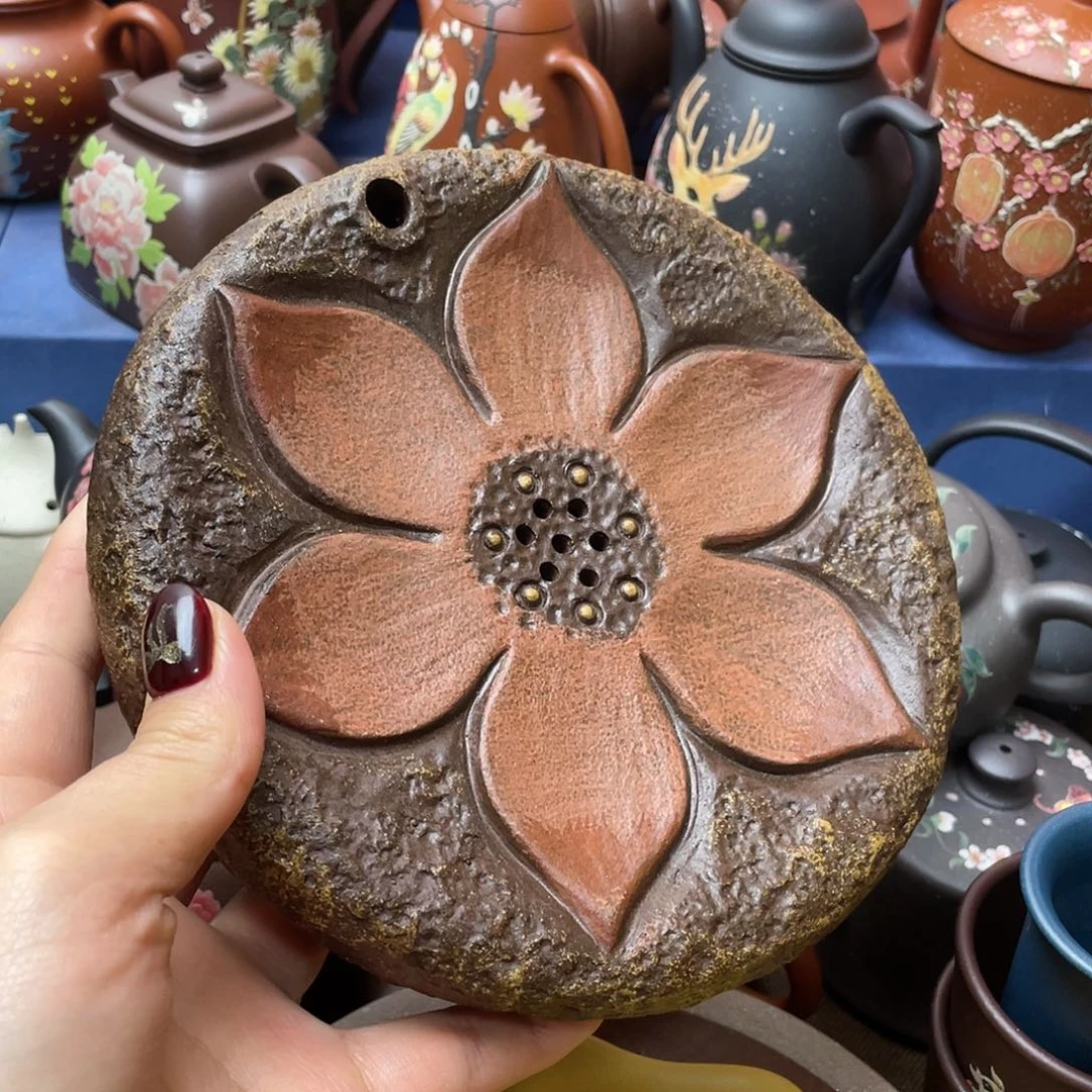 茶杯红泥紫砂主人杯17cm