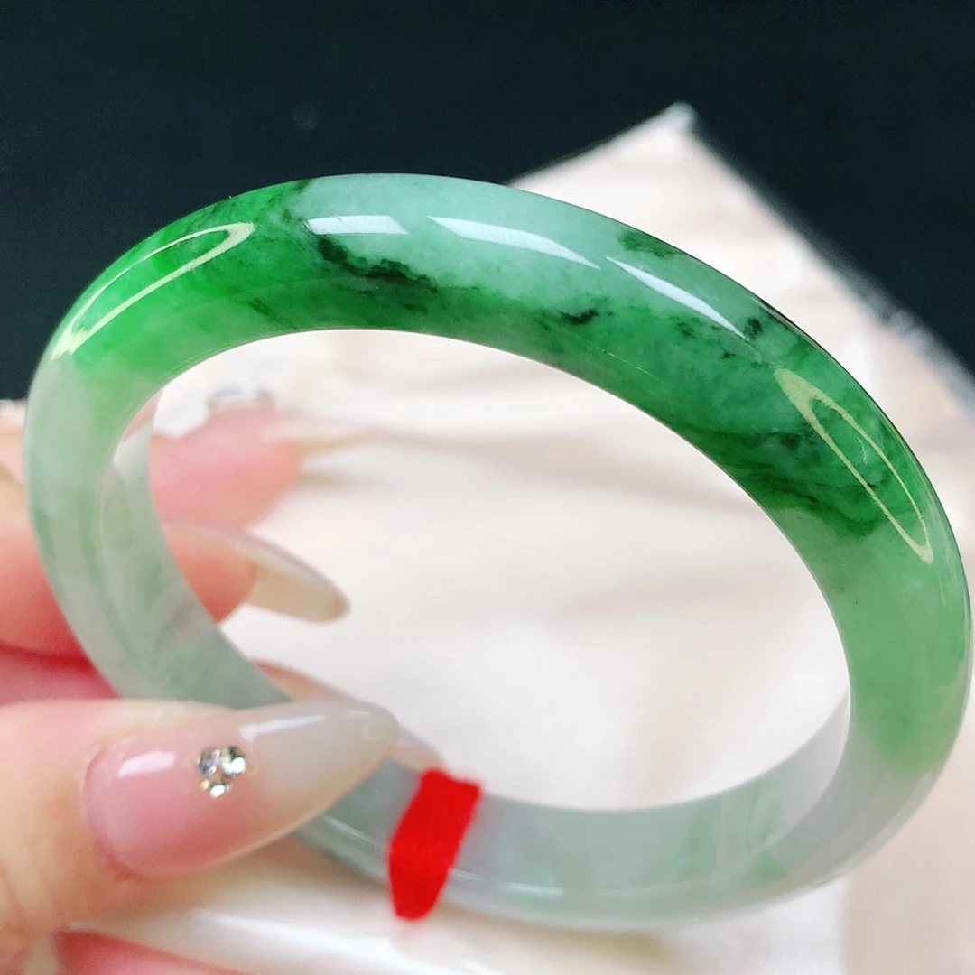 翡翠未镶嵌手镯天然翡翠1378