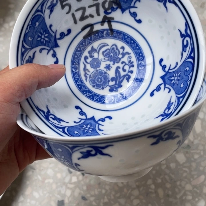 碗景德镇高温细白瓷餐具