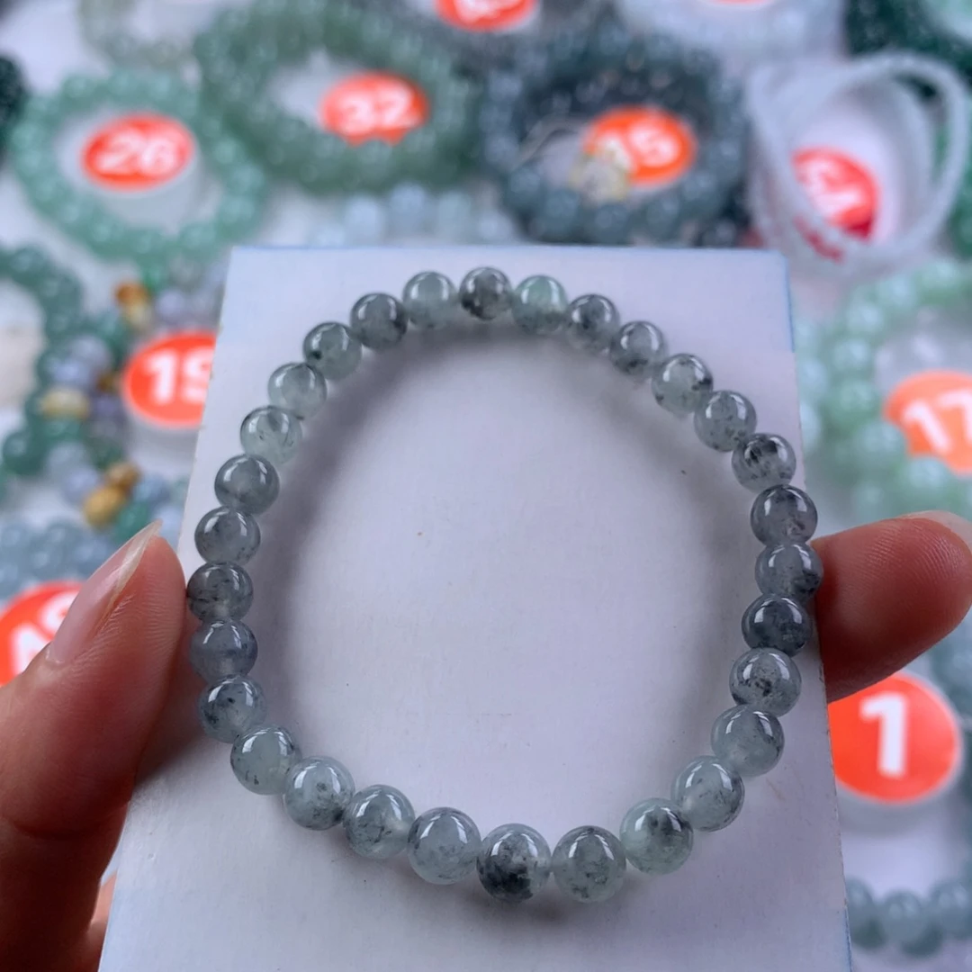 未镶嵌手链翡翠桃*卡6.3