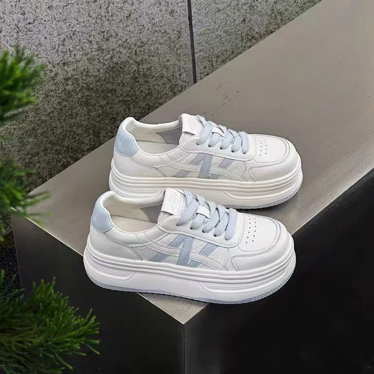 冰冰大码女鞋(40-43码)厚底小白鞋单鞋8703