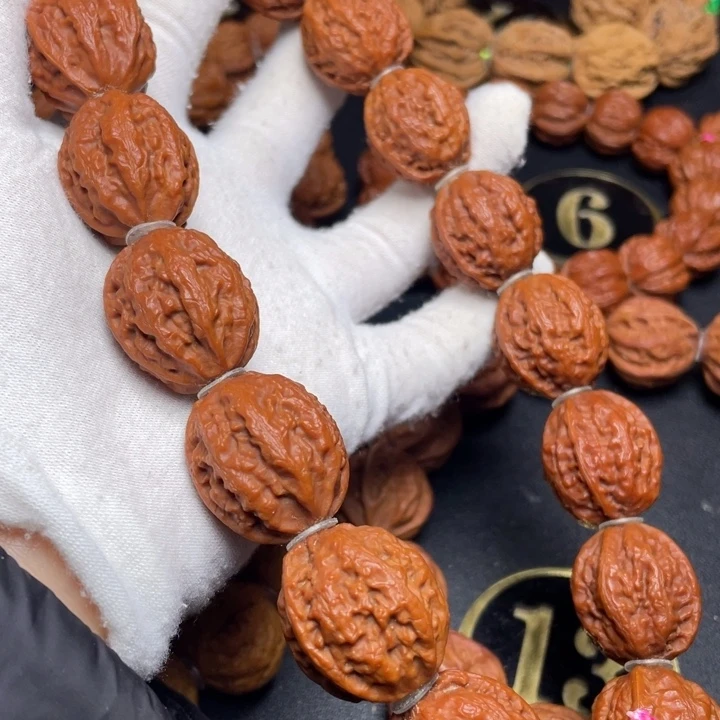 手串文玩核桃粗筋麻花纹大手持