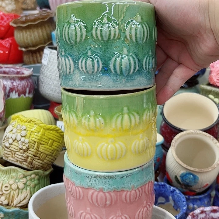 多肉植物陶瓷花瓶，有空