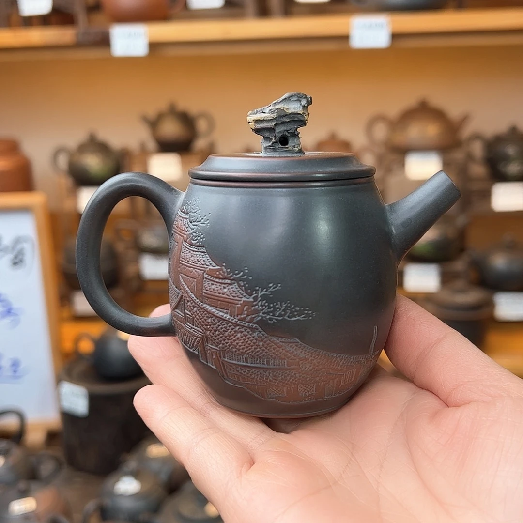 ?**?坭兴陶小品茶壶家用重工壶