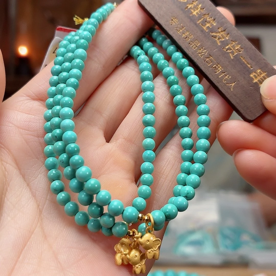 未镶嵌绿松石珠宝奇石