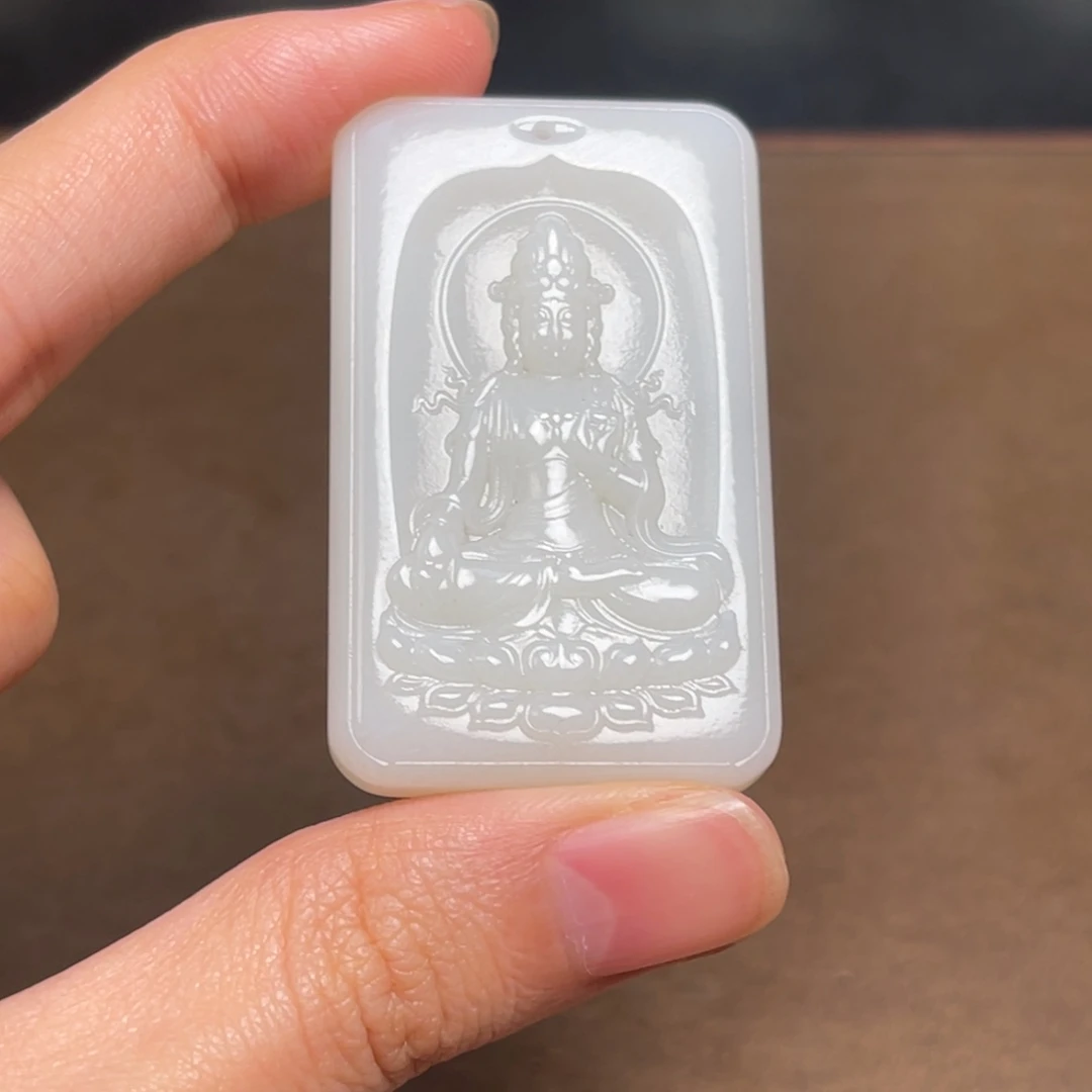 和田玉未镶嵌颈饰240