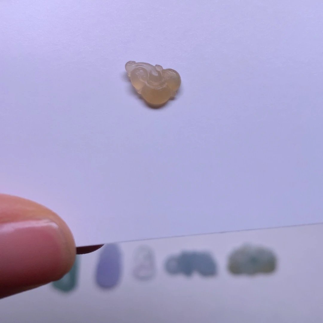 定制翡翠未镶嵌缅甸翡翠A货如意