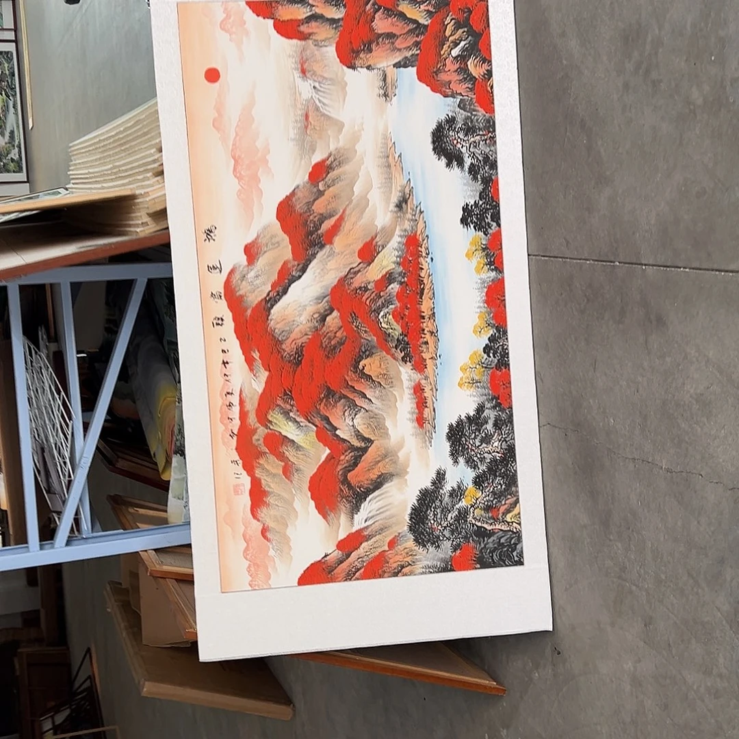 永***，国画手绘保证质量保证