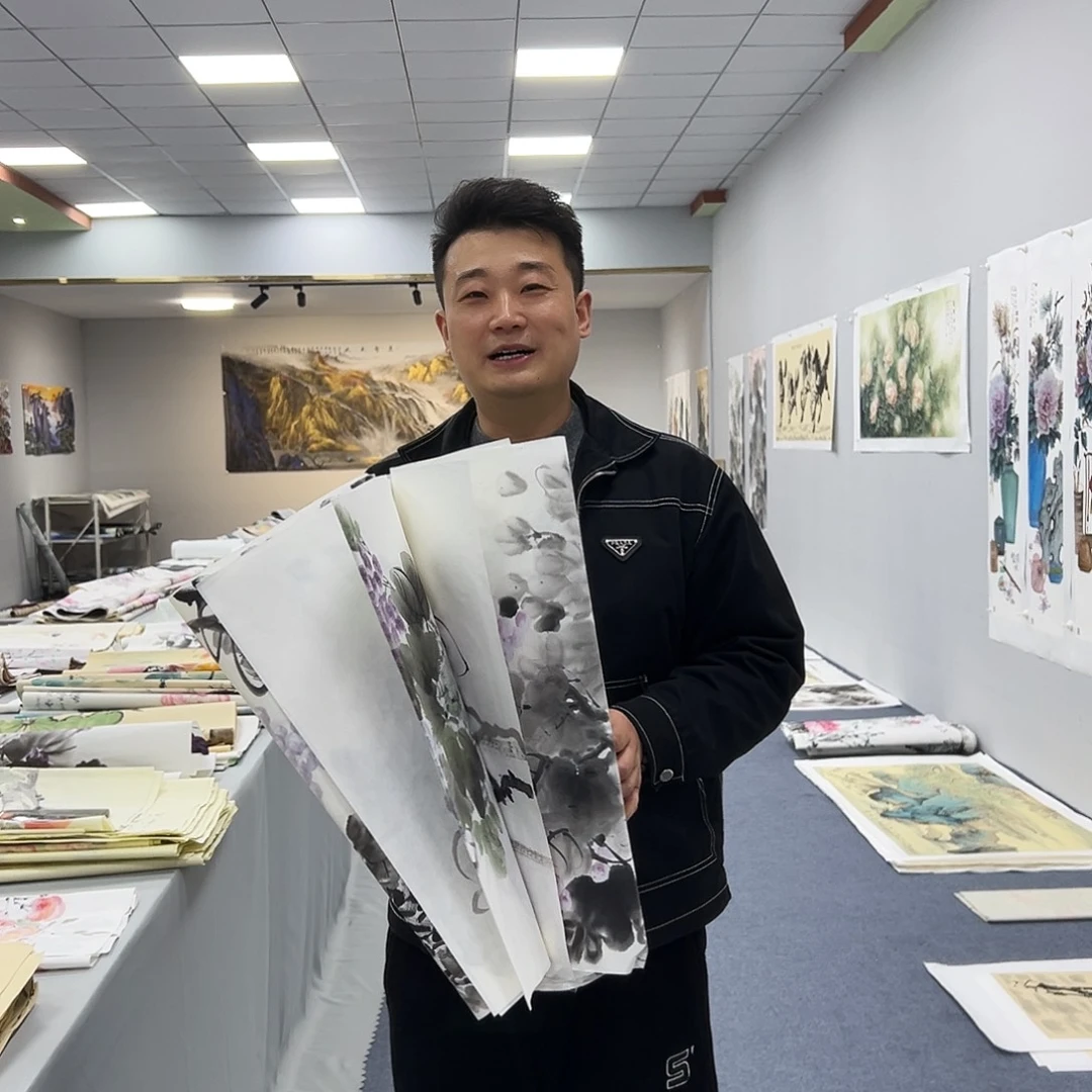 国画国画作品宣纸纯手绘