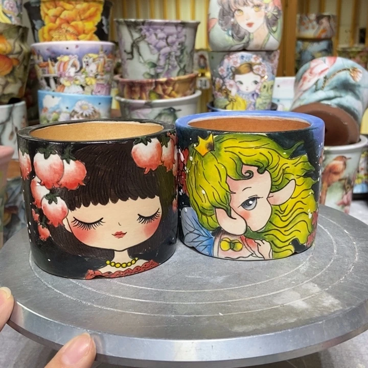 景德镇艺术手绘作品