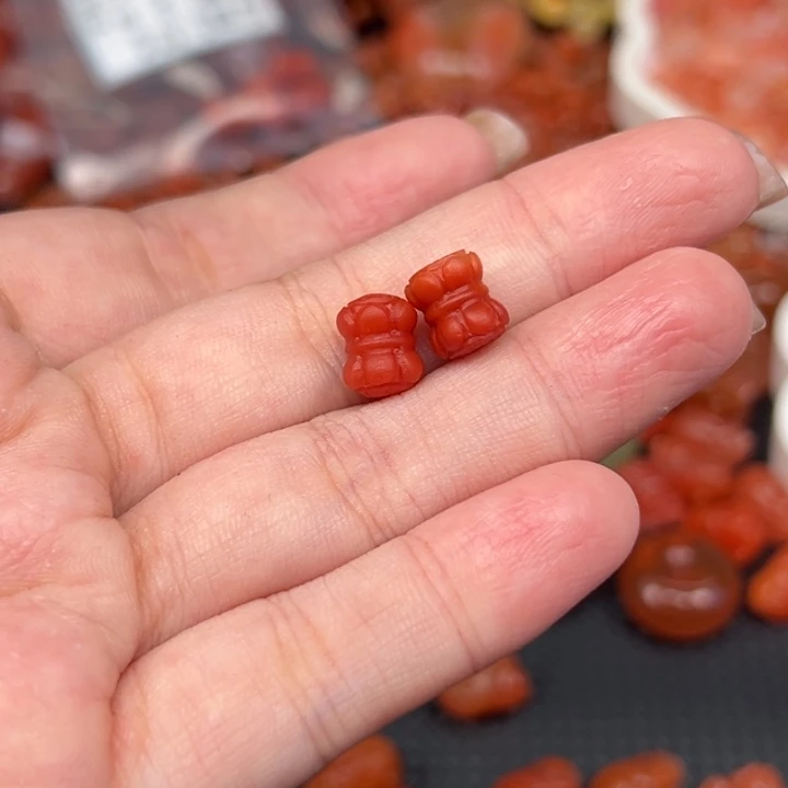 南红玛瑙未镶嵌吊坠(不含链)