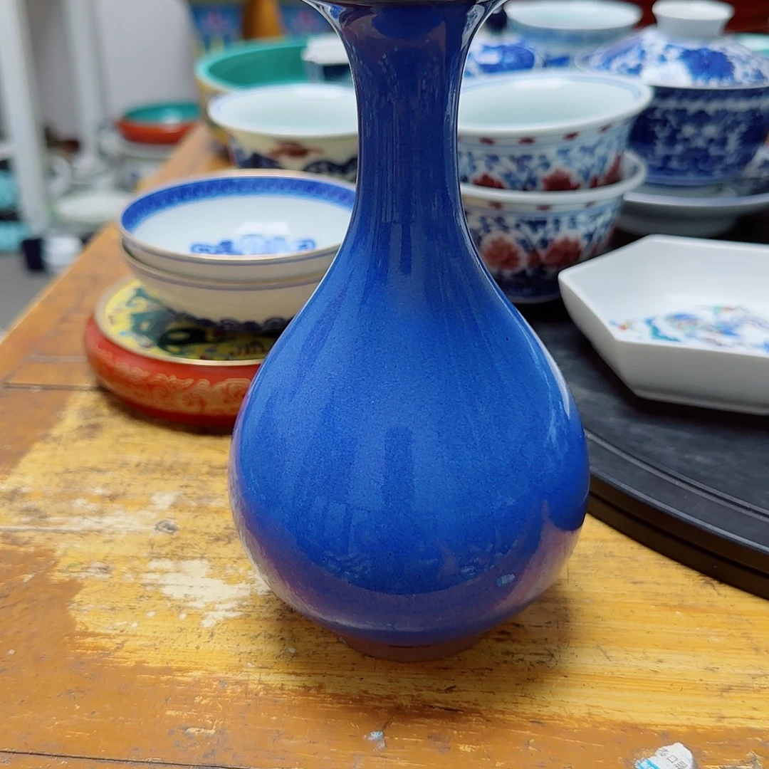 静***明摆件瓷器的工艺技术特点