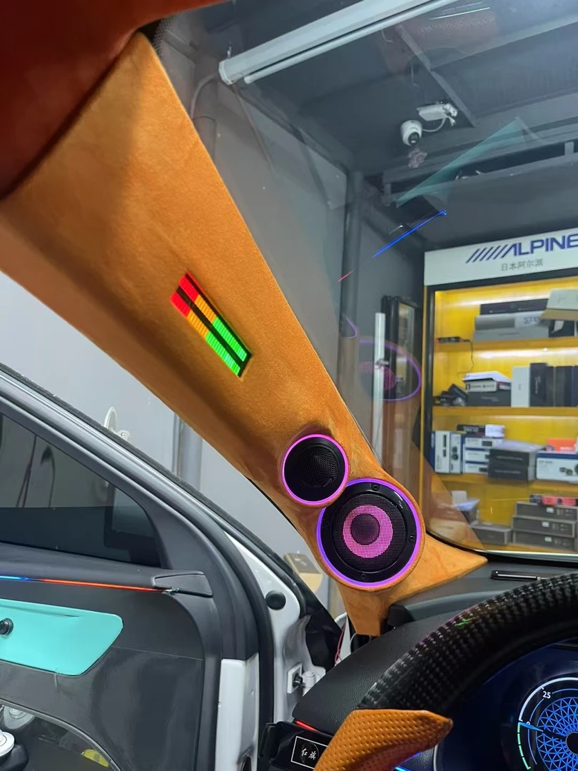 红旗a柱三分频，三分频倒膜三分频磨具