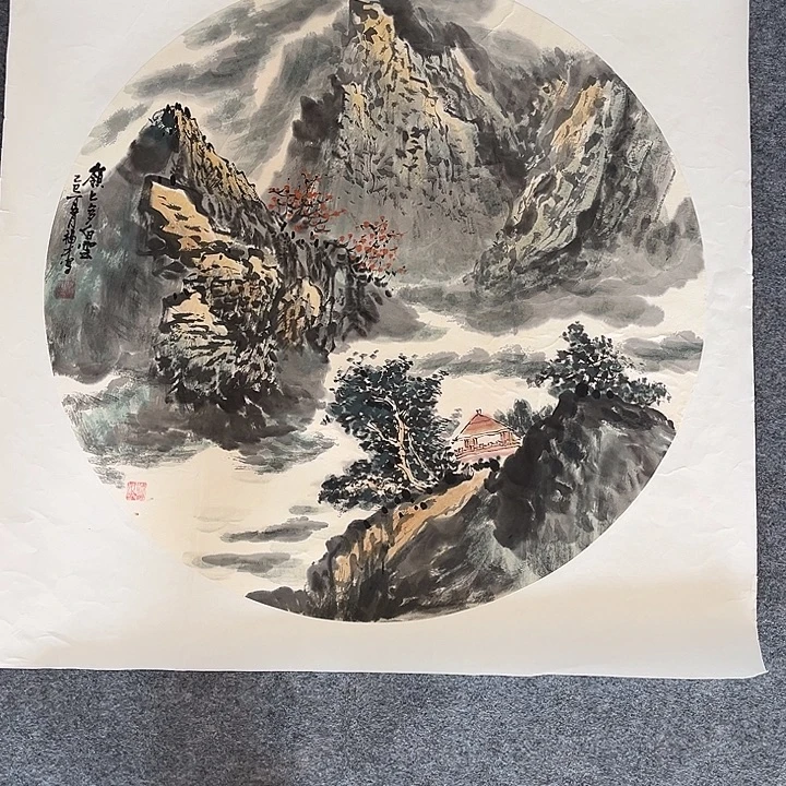国画山水画作品欣赏