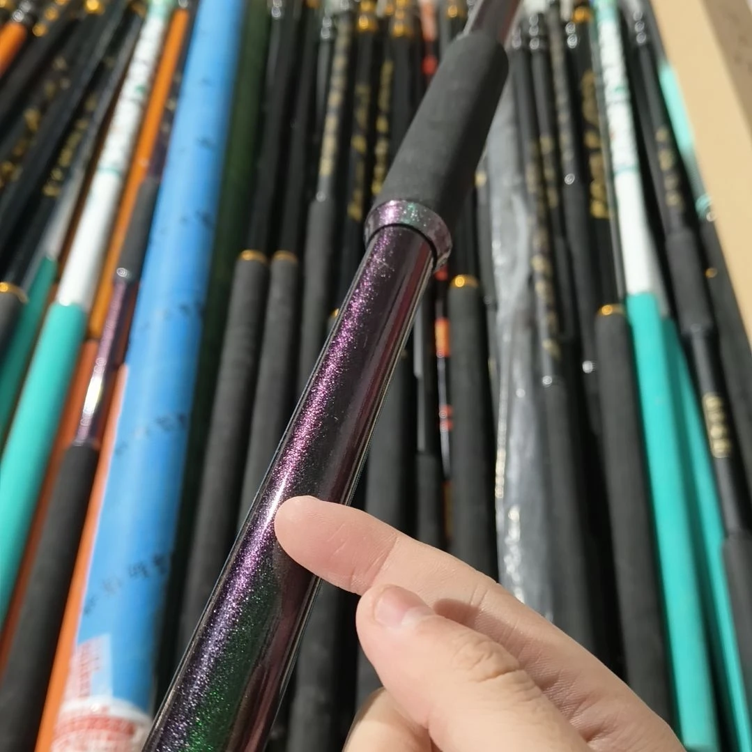 变色龙抄网杆瑕疵2.4米