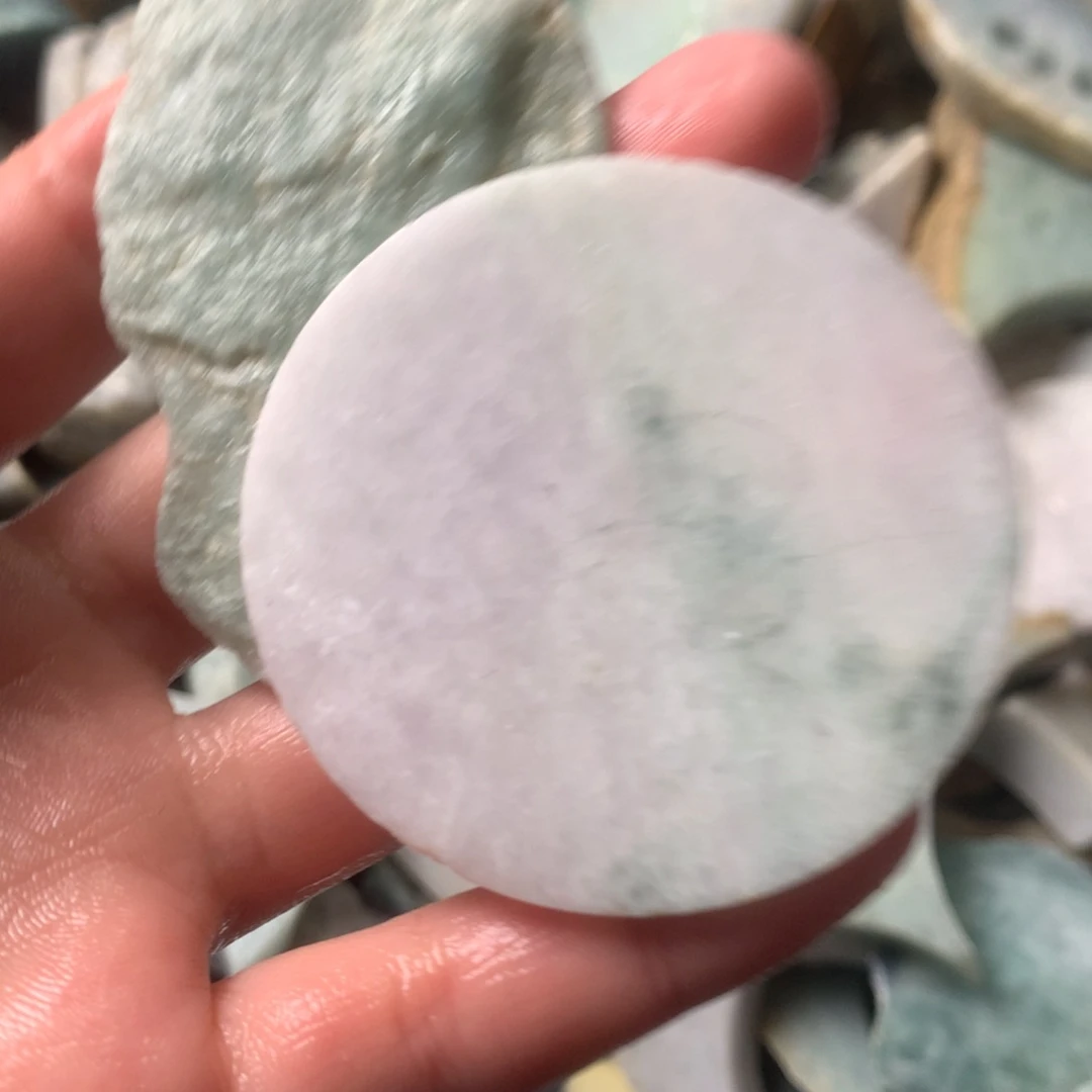 翡翠颈饰未镶嵌缅甸翡翠