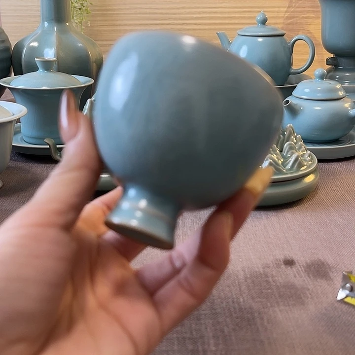 瓷片高足杯一一一一一