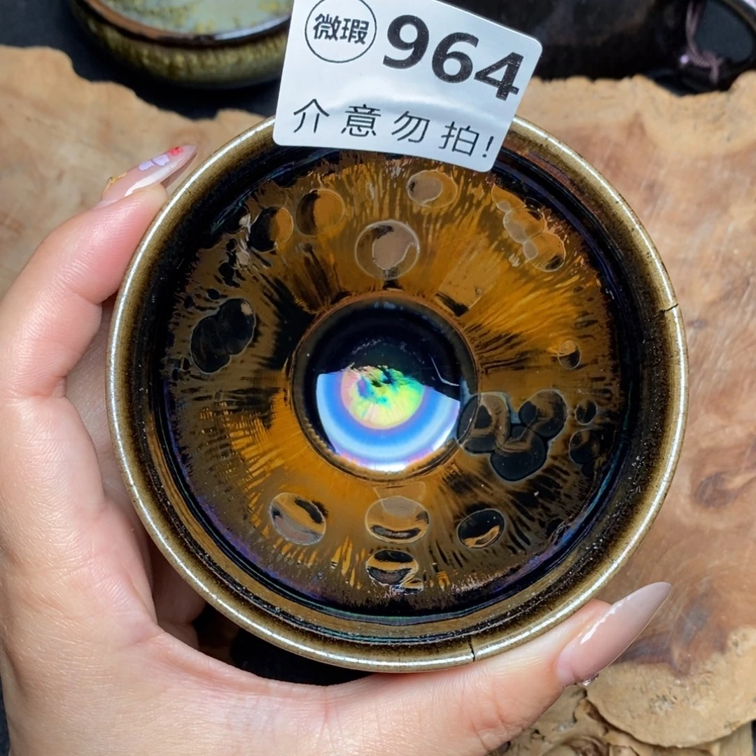 茶盏建窑建盏主人杯w964