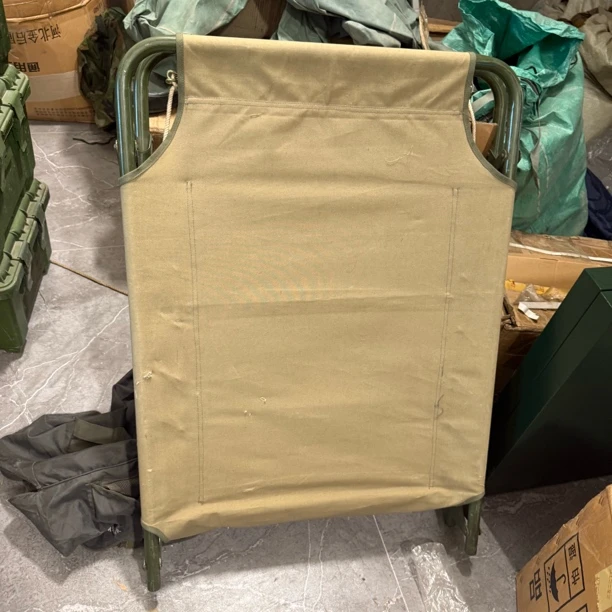 正品清仓老式帆布行军床折叠床