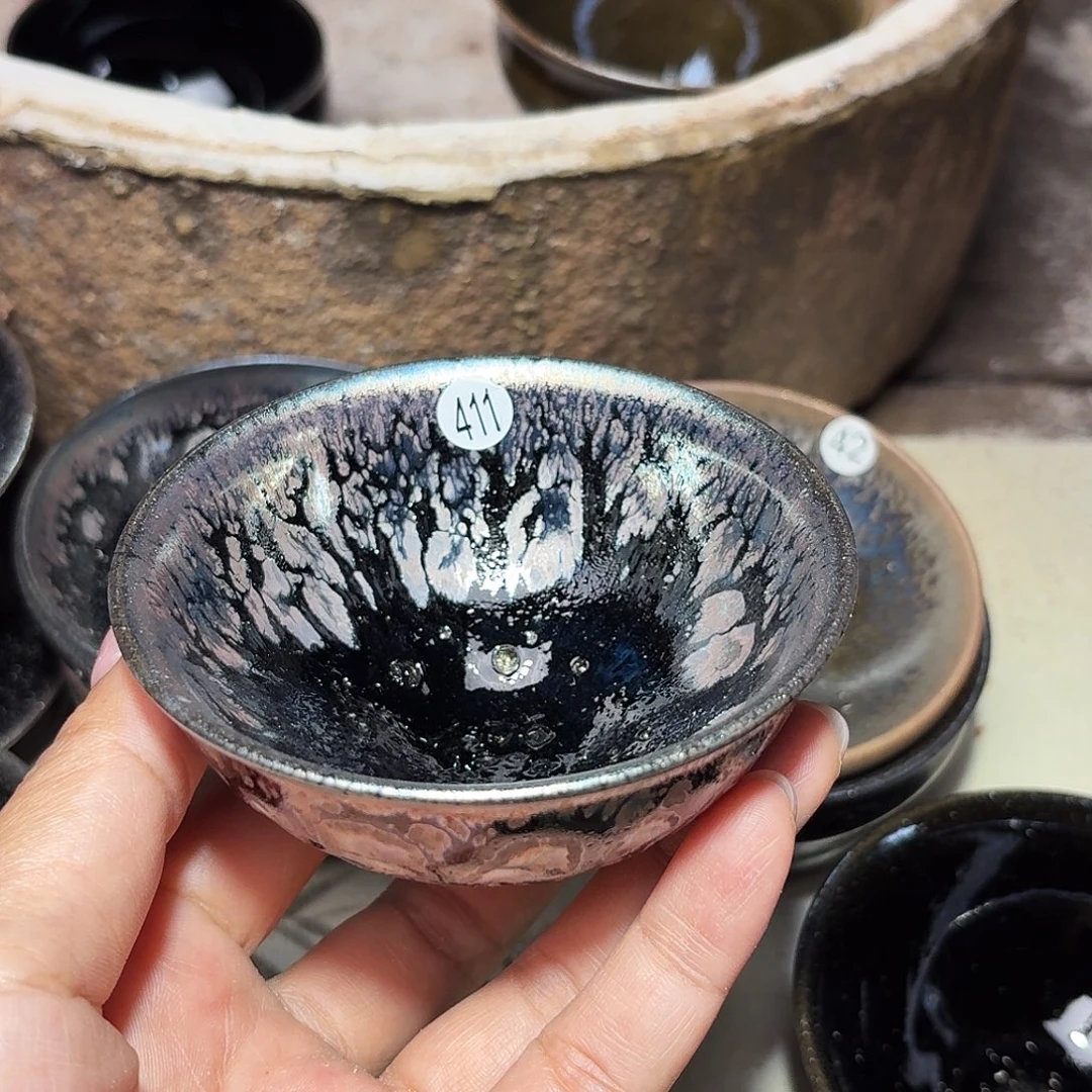 茶盏义兴龙窑建盏411微瑕