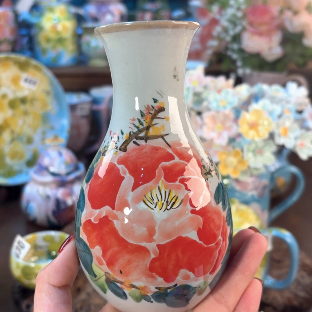 景德镇手绘高温釉下彩陶瓷茶具