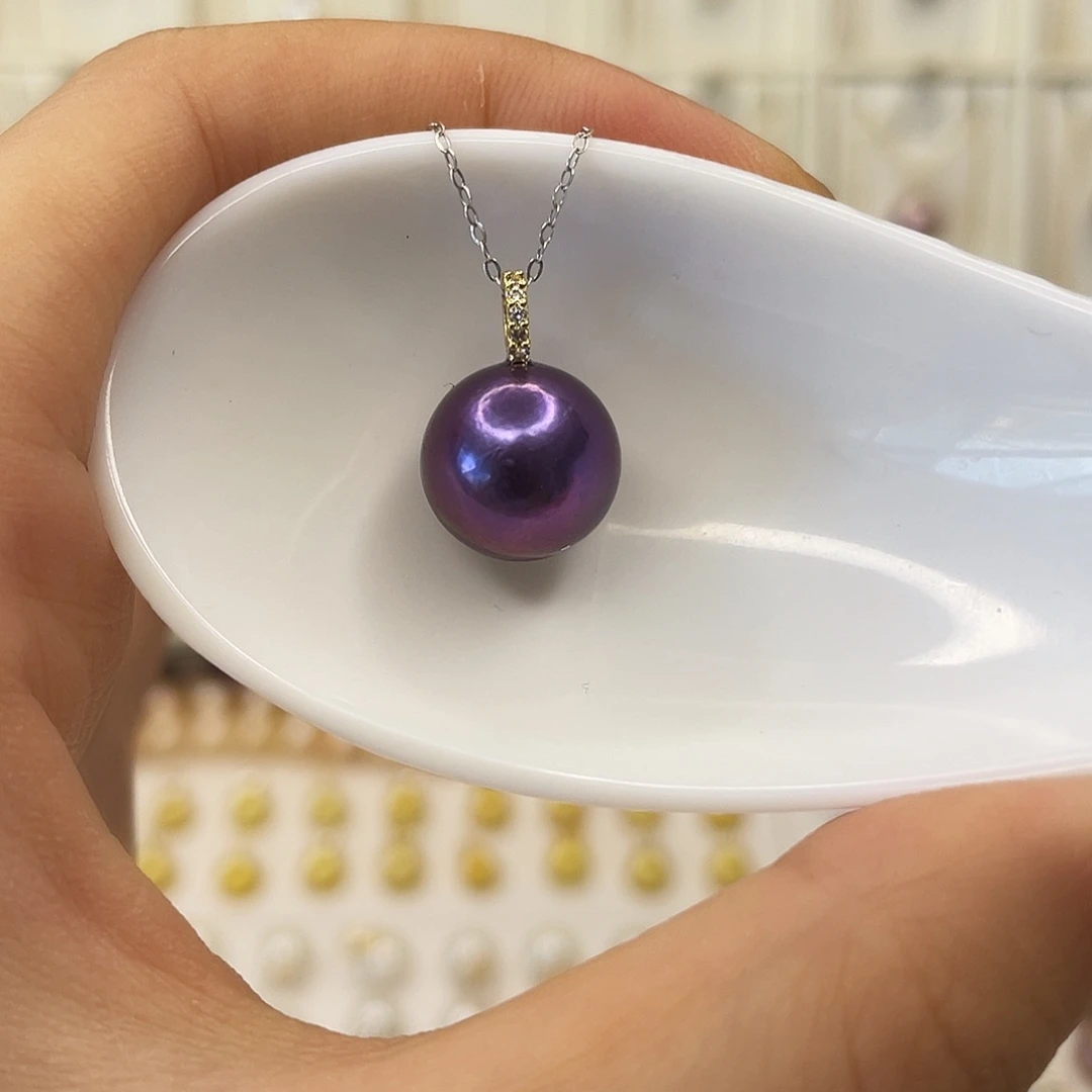 淡水珍珠合金吊坠(赠链)