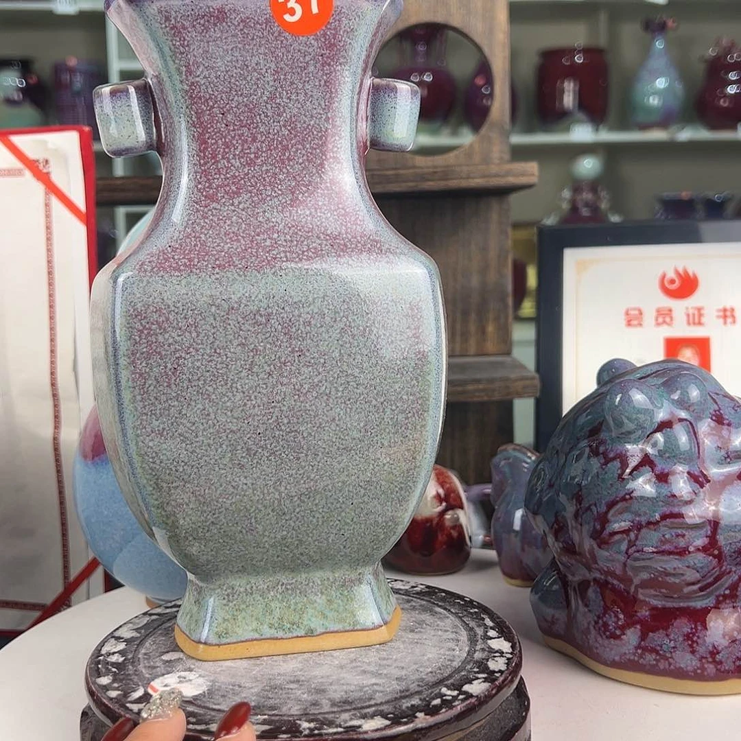 摆件郑家钧窑摆件
