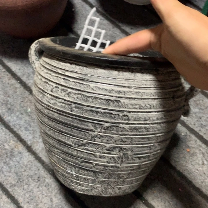 【闪购商品】粗糙盆默认打孔高19口20
