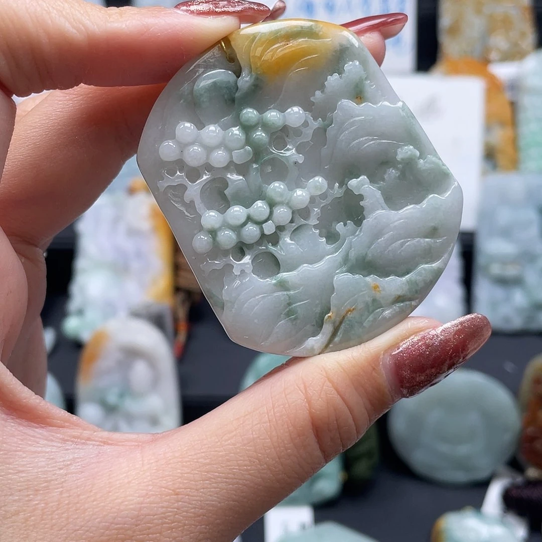 翡翠吊坠(不含链)未镶嵌